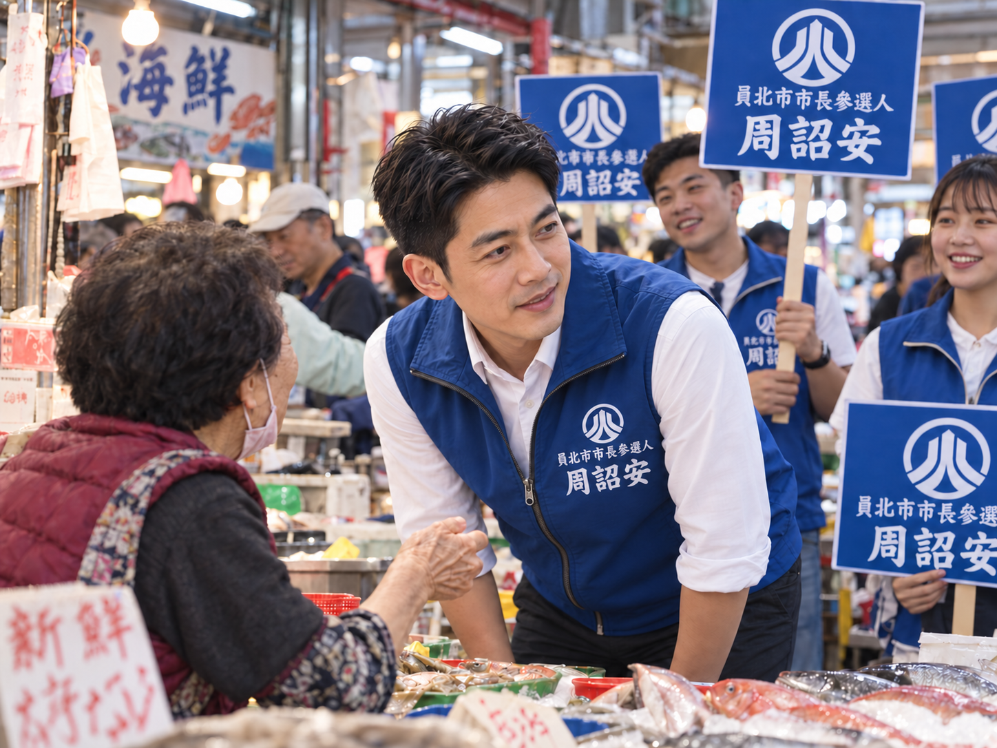 傾聽市場居民